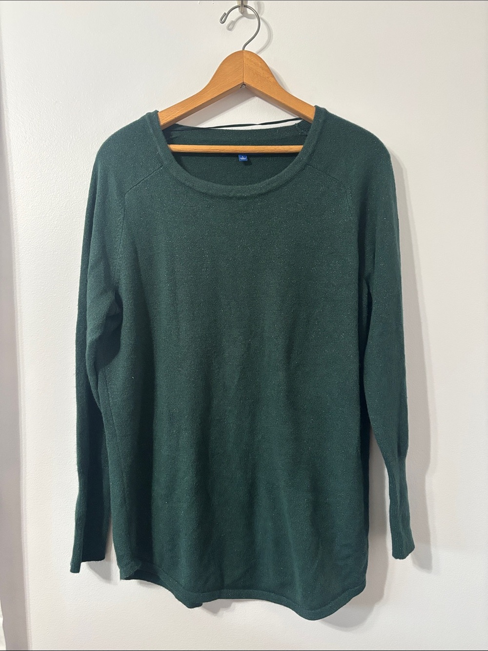 Apt. 9 Emerald Green Sparkle Crewneck Sweater